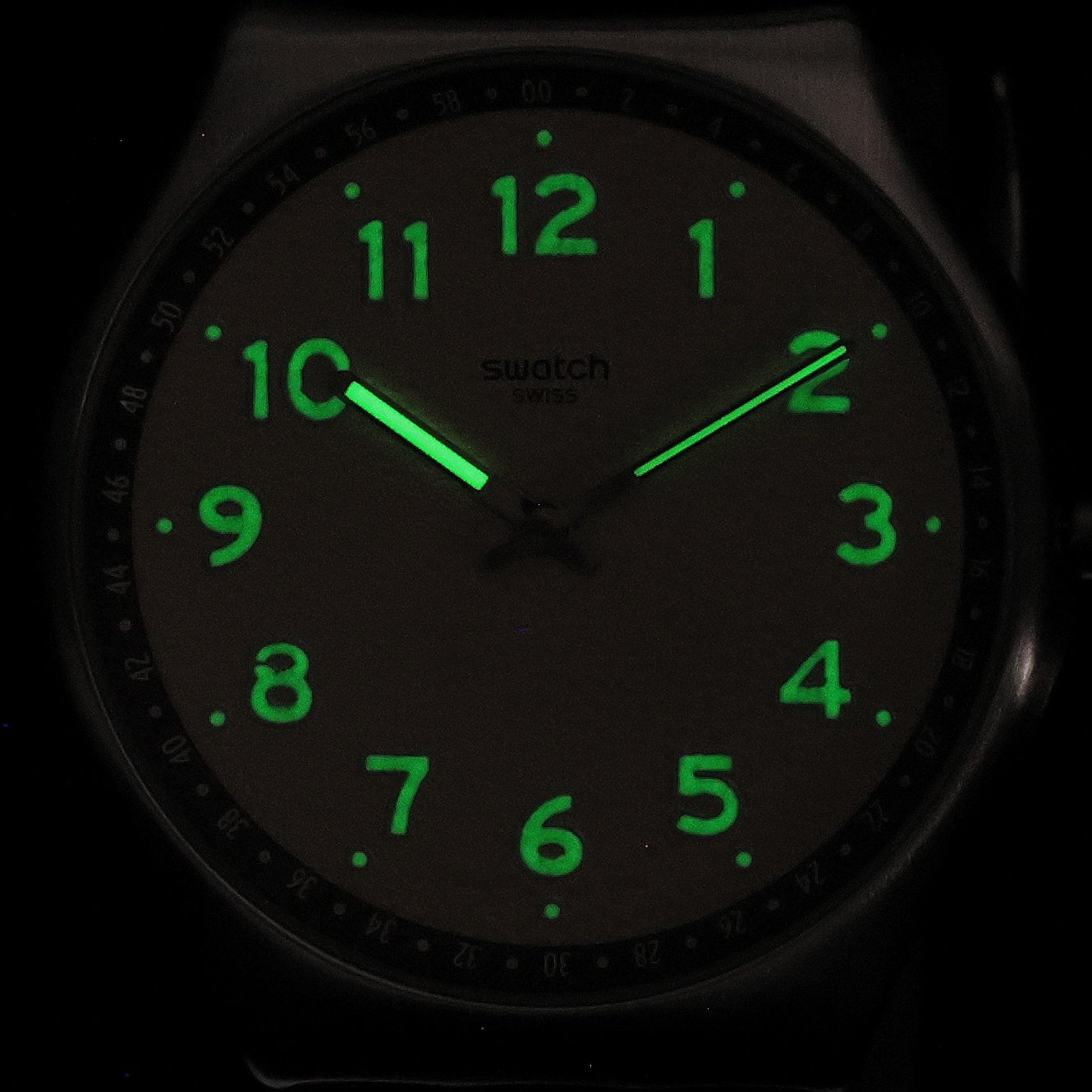 Swatch SS07S135 zegarek męski klasyczny Skin pasek - miniatura 5