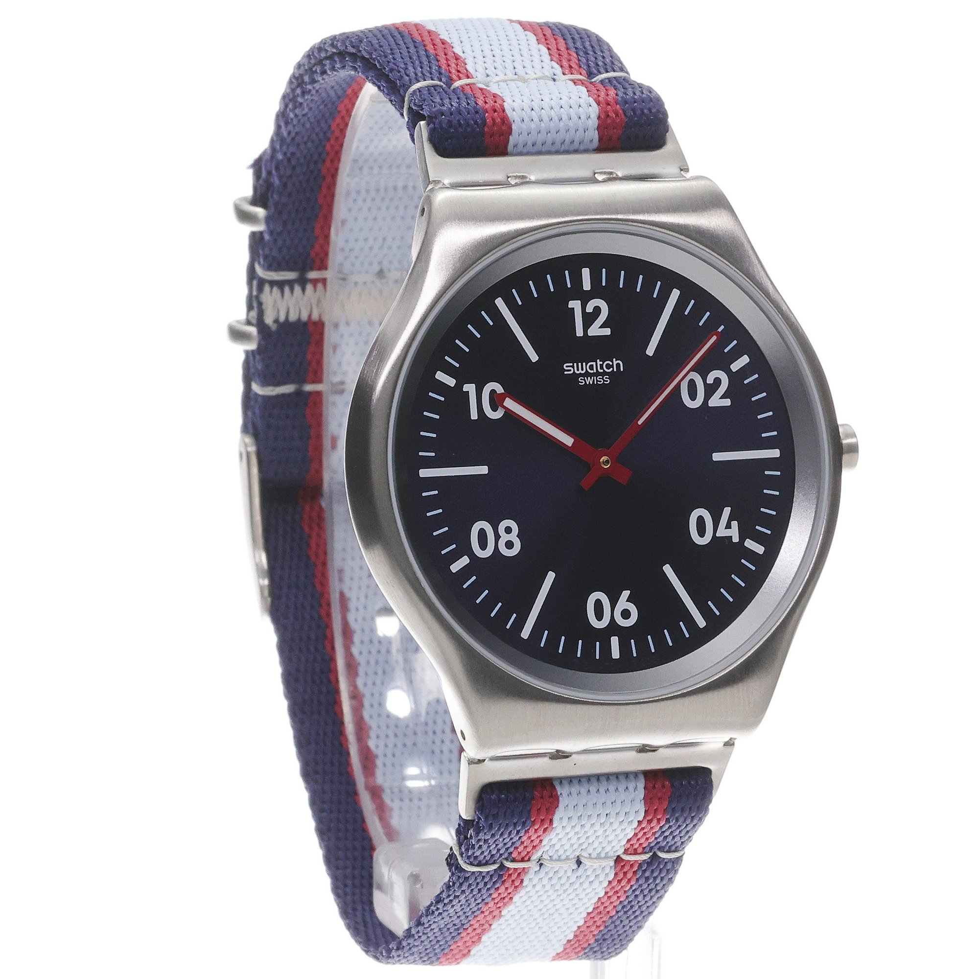 Swatch SS07S148 BESIDE THE SEA Skin klasyczny zegarek srebrny