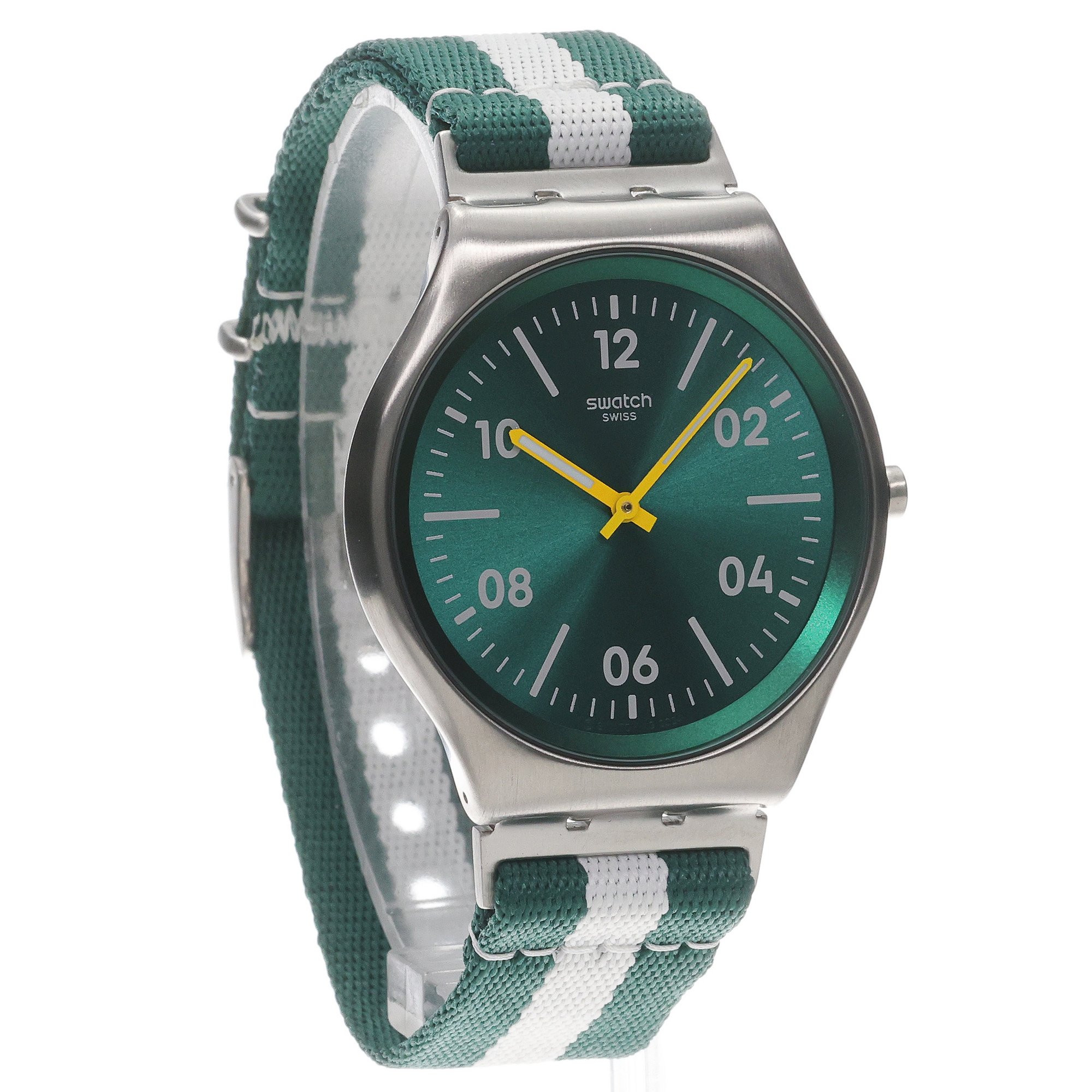 Swatch SS07S149 CASUAL STRIPE Skin klasyczny zegarek srebrny - miniatura 3