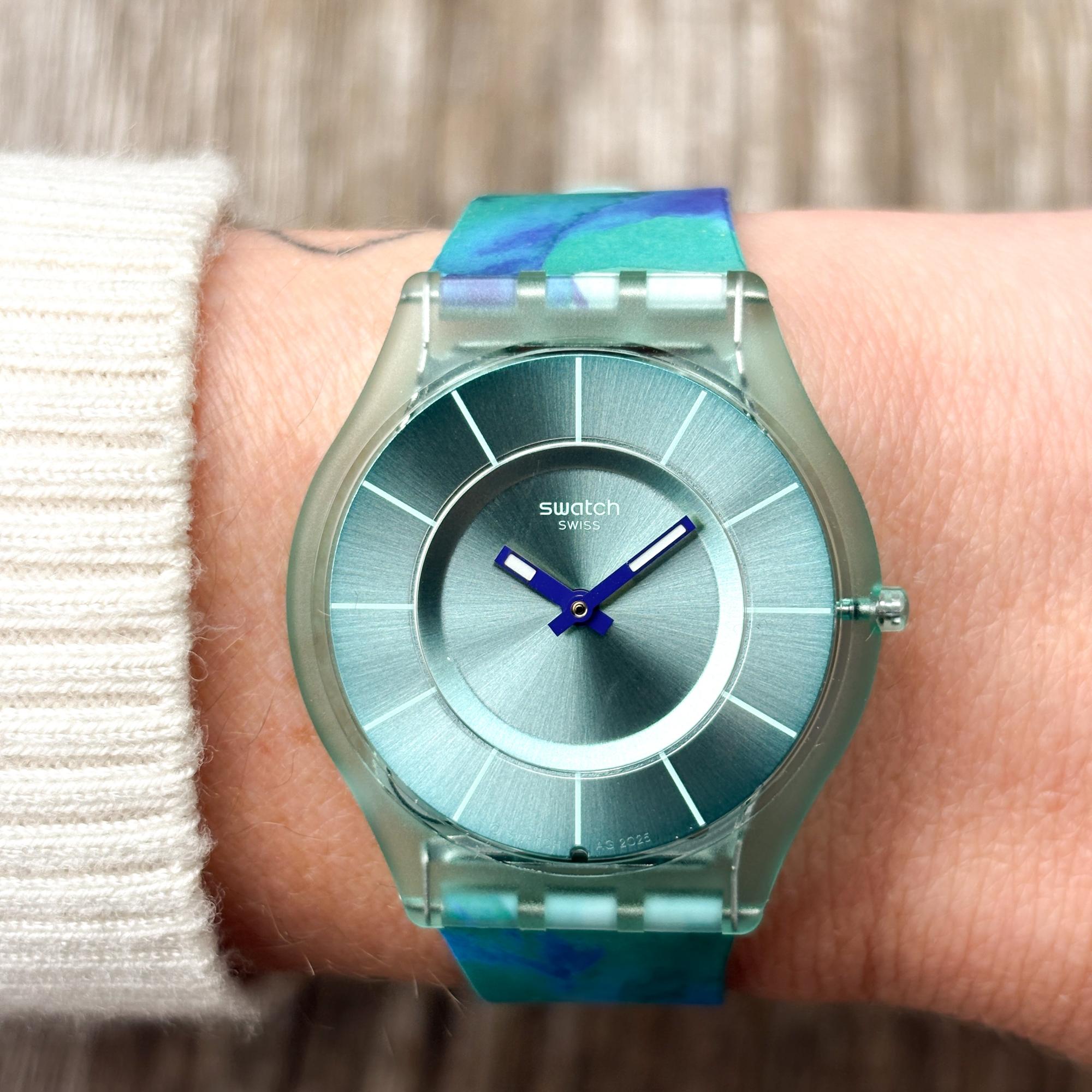 Swatch SS08G111 zegarek SWISS MADE - szwajcarskie Skin
