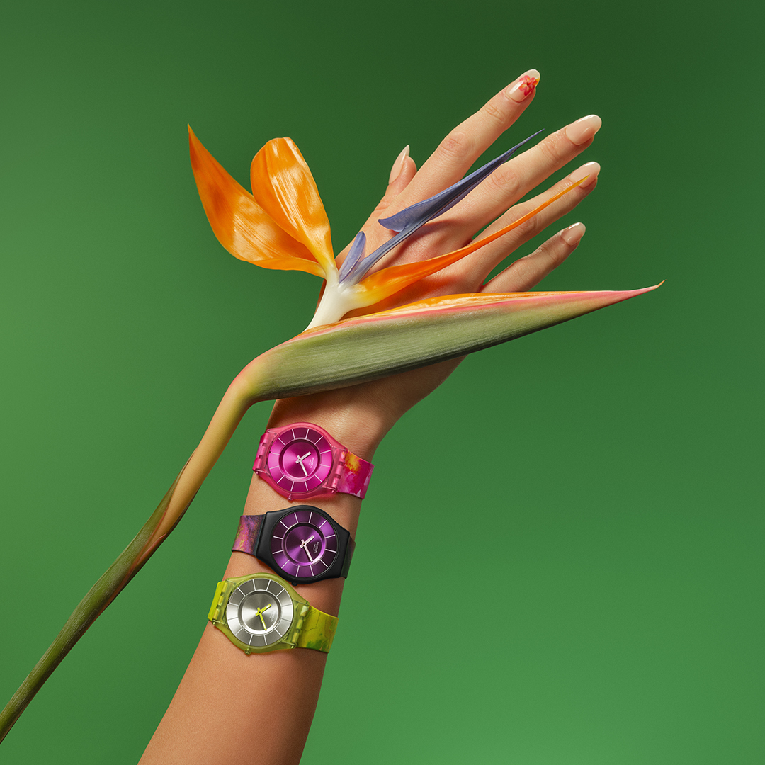 Swatch SS08G112 zegarek damski klasyczny Skin pasek