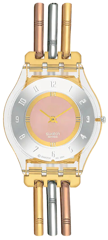 Swatch TRI-GOLD - Obwód 18cm SS08K101A