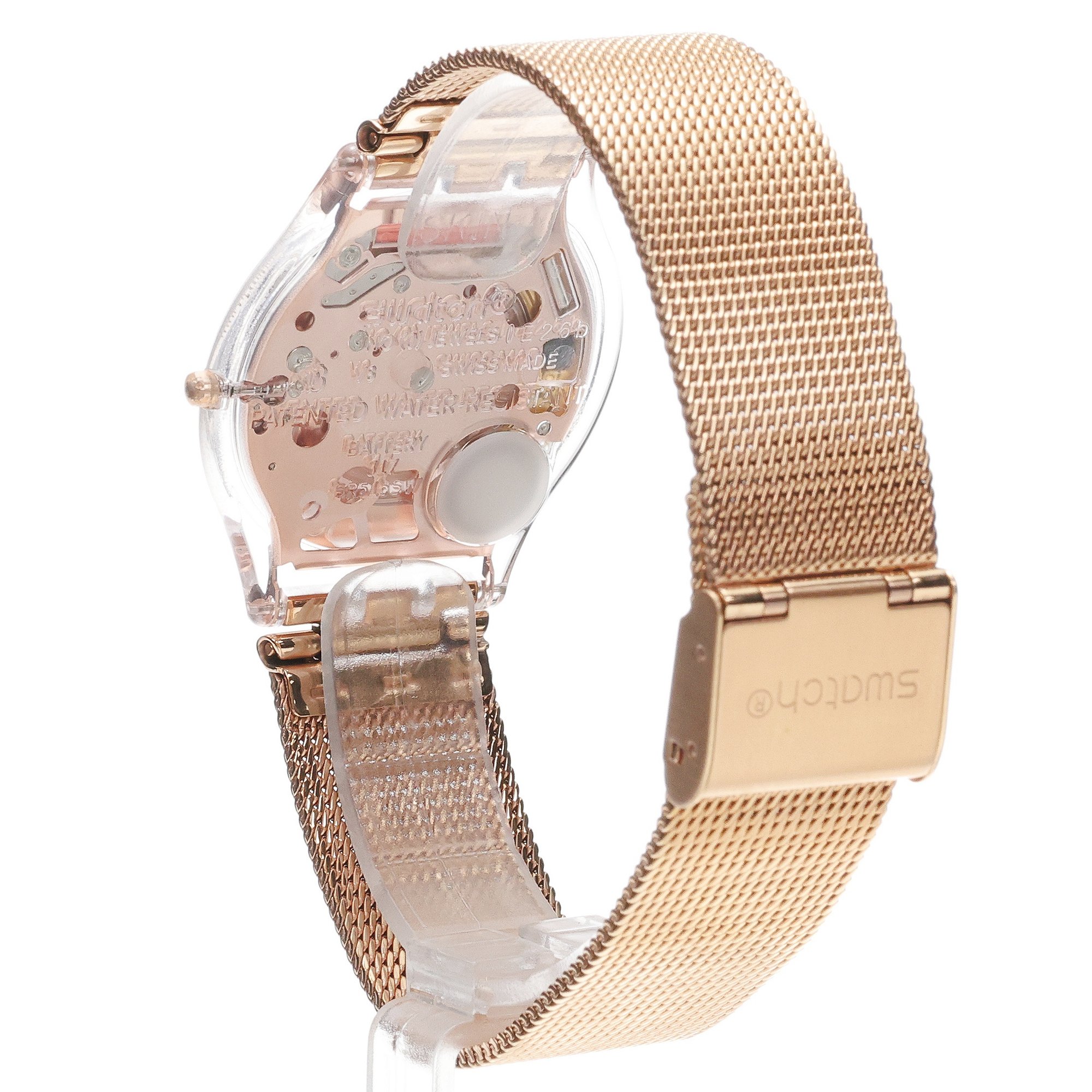 Swatch SS08K104M zegarek bezbarwny klasyczny Skin bransoleta - miniatura 4