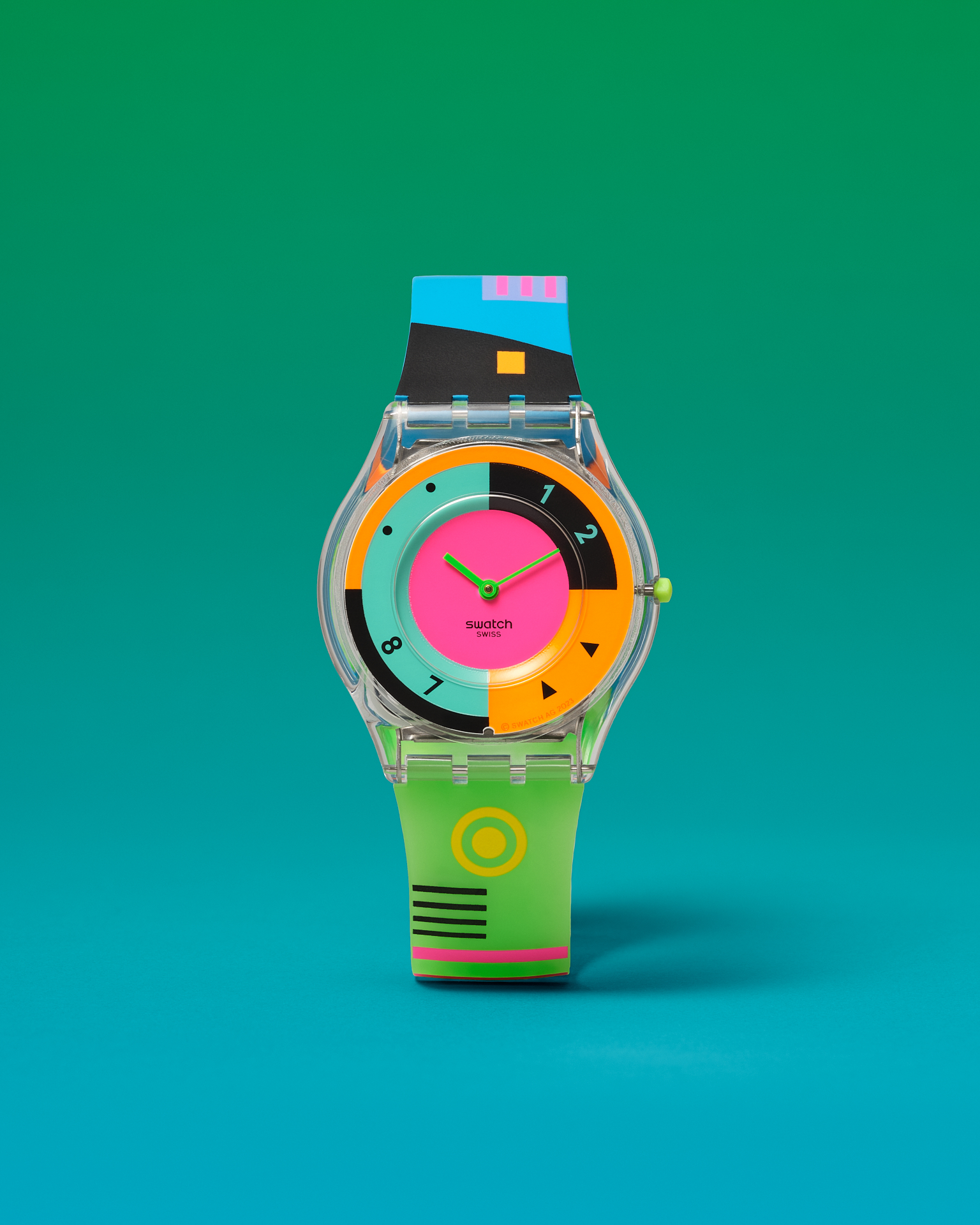 Swatch SS08K119 zegarek damski Skin pasek - miniatura 10