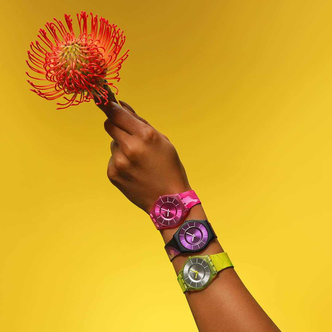 Swatch SS08P113 zegarek damski klasyczny Skin pasek