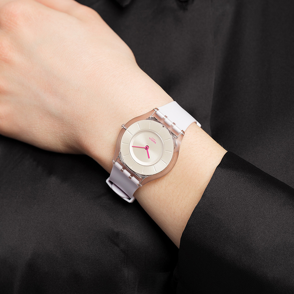 Swatch SS08V101 zegarek klasyczny Skin Classic - miniatura 6