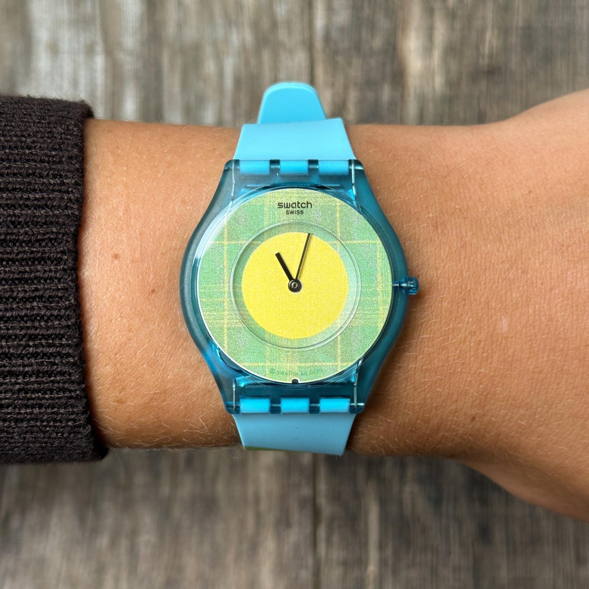 Swatch SS08Z104 Skin SUPRIYA LELE ACID MADRAS 03 zegarek damski z tworzywa sztucznego - miniatura 10