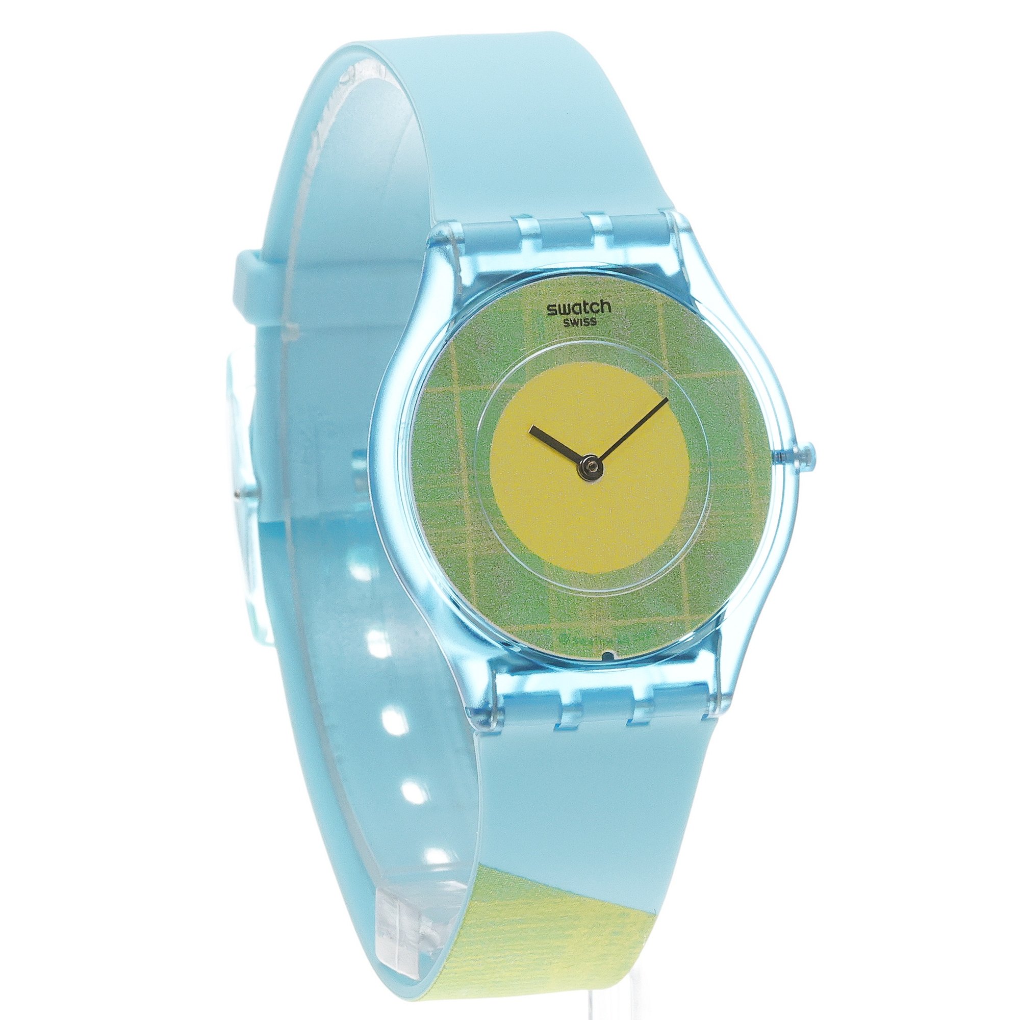 Swatch SS08Z104 SUPRIYA LELE ACID MADRAS 03 Skin zegarek niebieski - miniatura 3