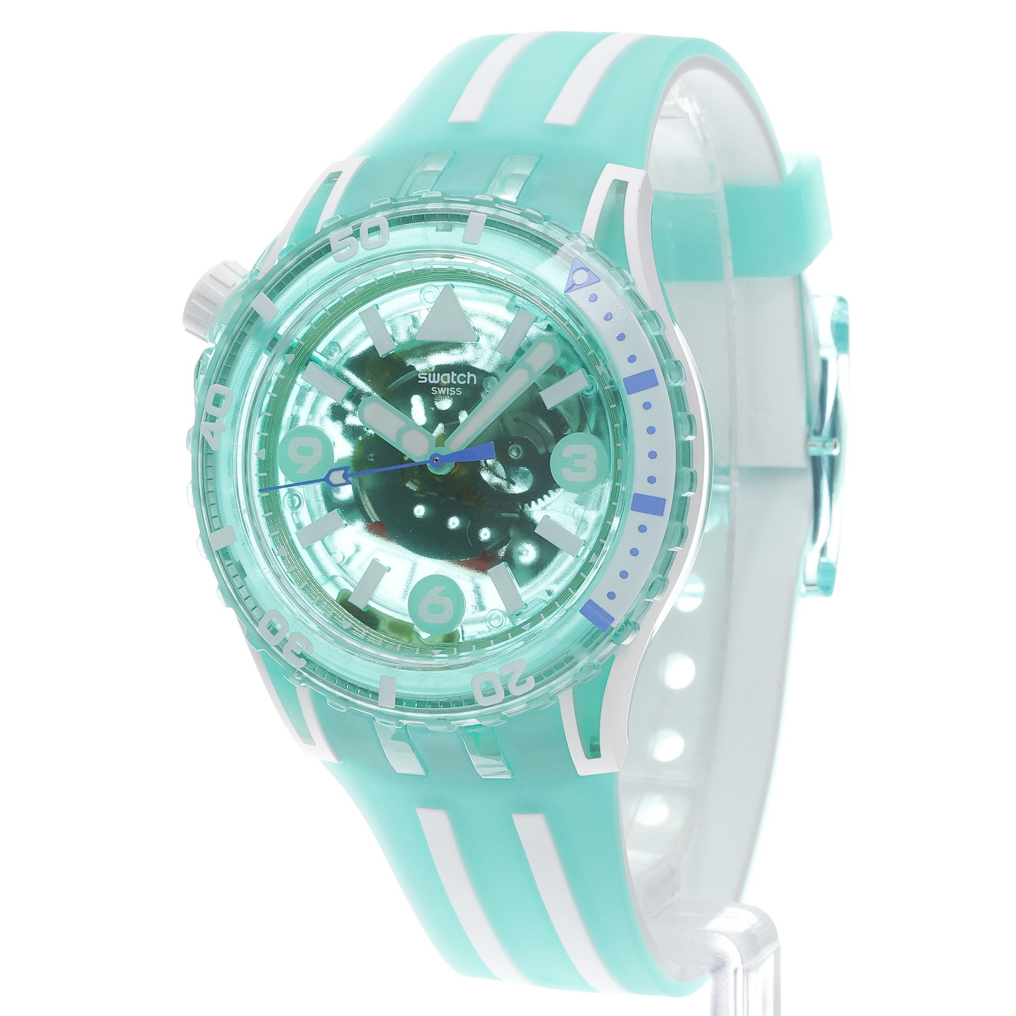 Swatch SSCU09L101-6000 Originals MEDUSAE PAY zegarek męski sportowy hesalitowe - miniatura 2