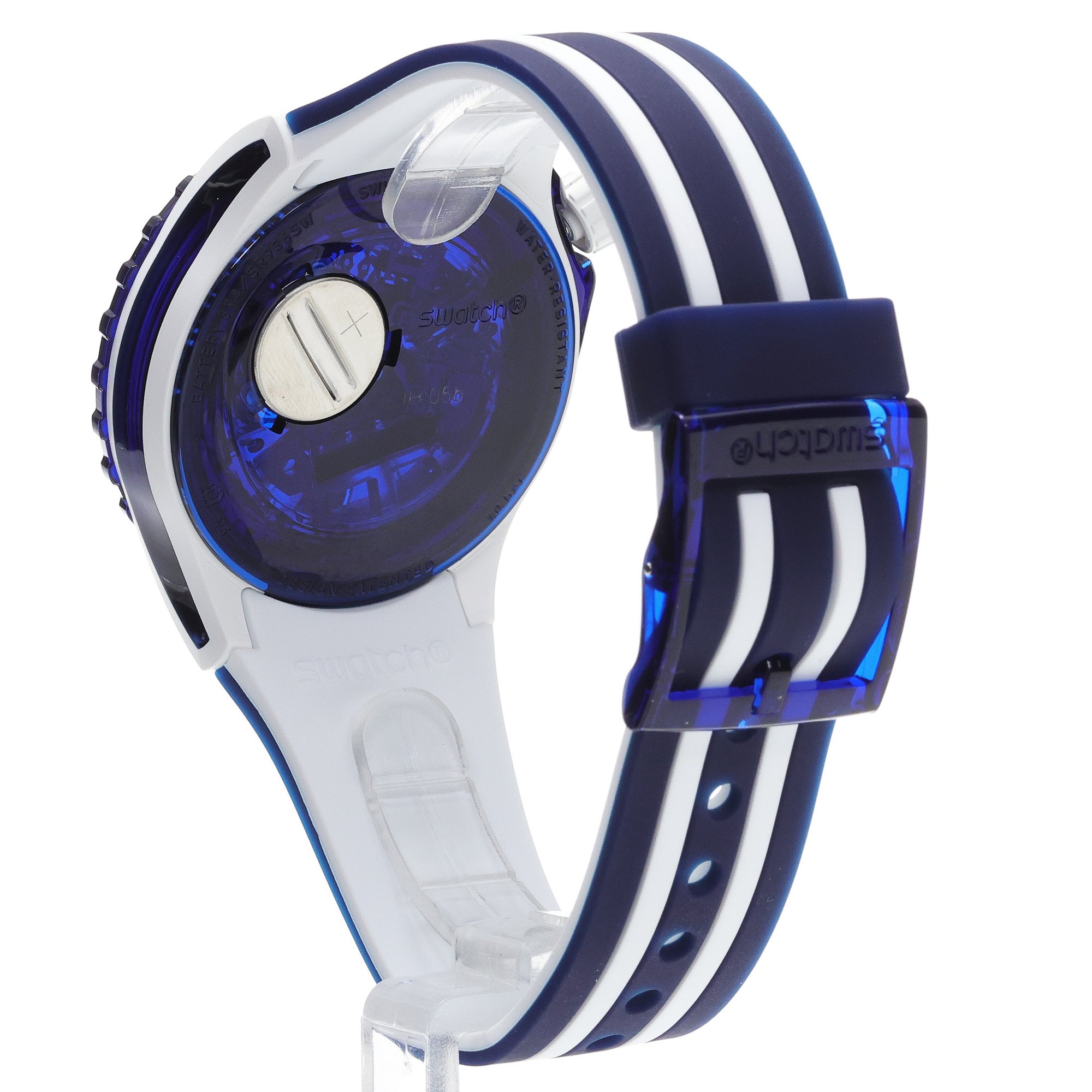 Swatch SSCU09N100 zegarek męski sportowy Originals pasek - miniatura 4
