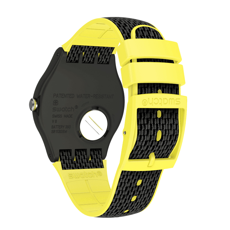 Swatch SUOB406 NIGHT CORD zegarek klasyczny Originals - miniatura 4