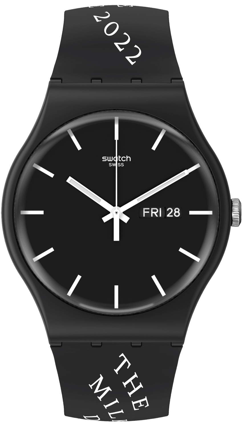 Swatch BLACK MILK BY SWATCH SUOB720R