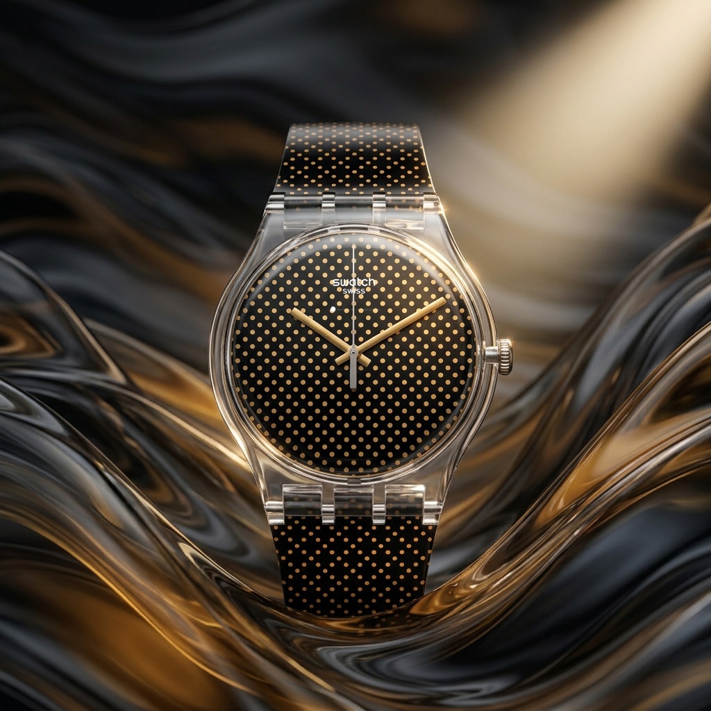 Swatch SUOK119 zegarek damski Originals bezbarwny - miniatura 12