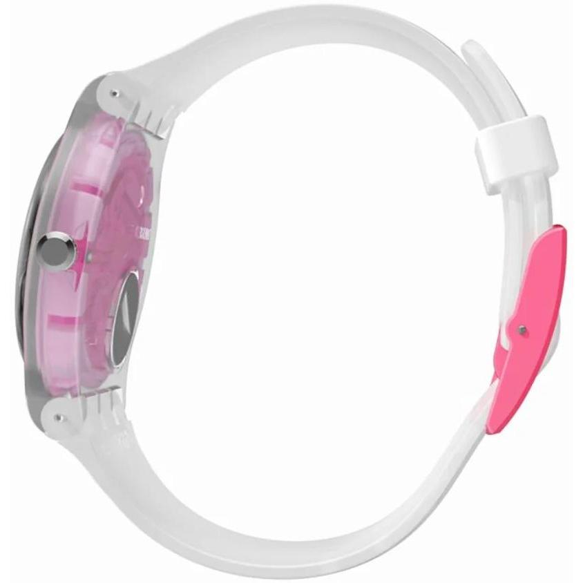 Swatch SUOK130 PINKMAZING Originals fashion-modowy zegarek bezbarwny - miniatura 9