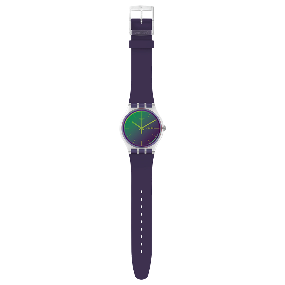 Swatch SUOK712 TRANSFORMATION POLAPURPLE zegarek fashion/modowy Originals