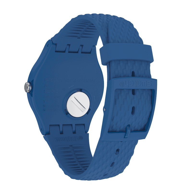 Swatch SUON711 zegarek niebieski klasyczny Originals pasek - miniatura 4