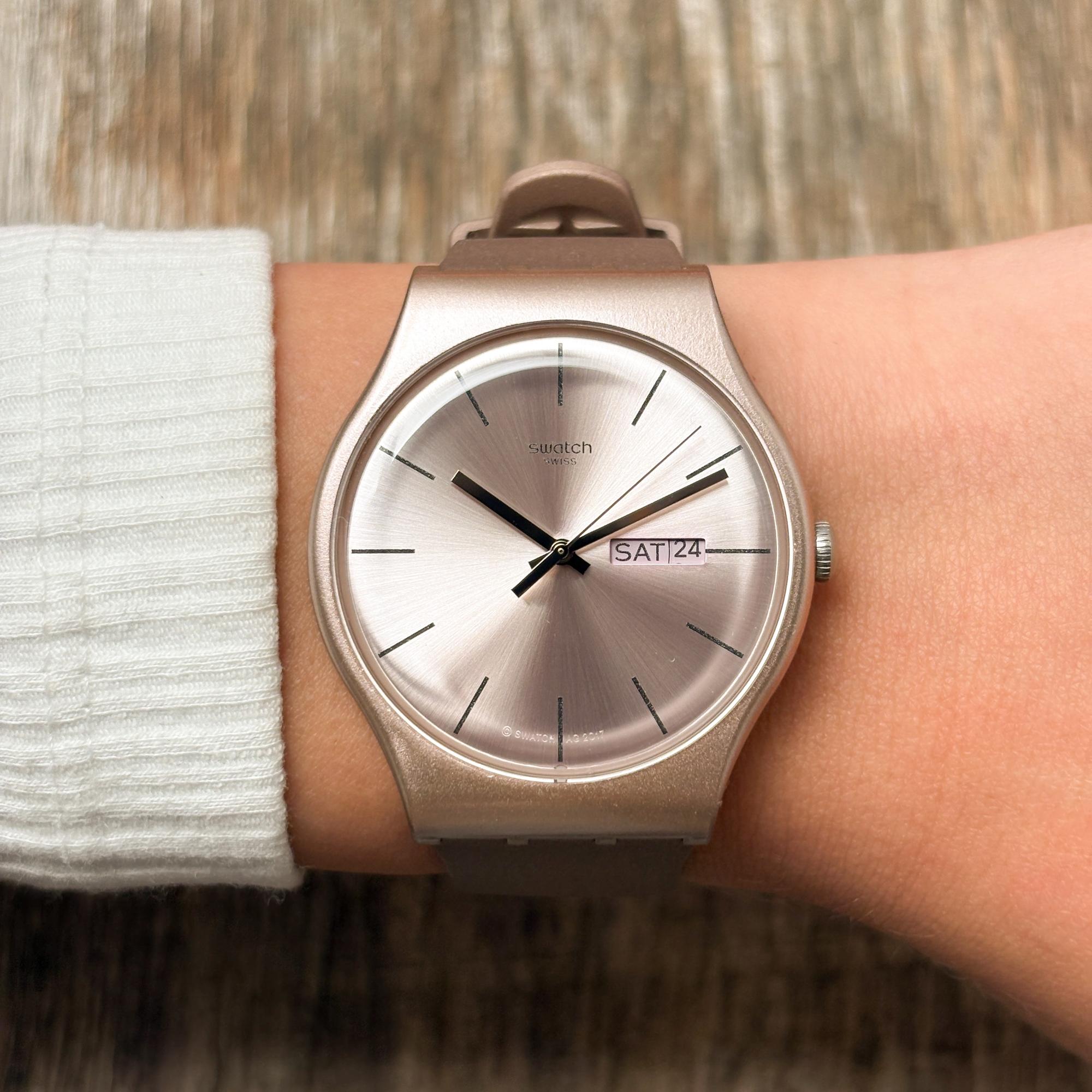 Swatch SUOP704 damski zegarek Originals pasek