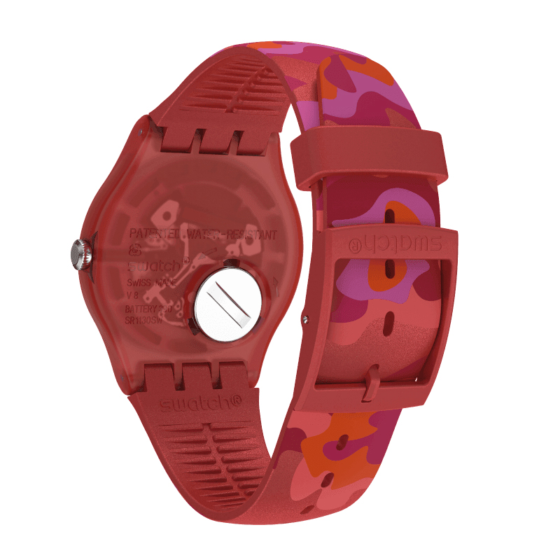 Swatch SUOR116 CAMOUFLASH zegarek klasyczny Originals