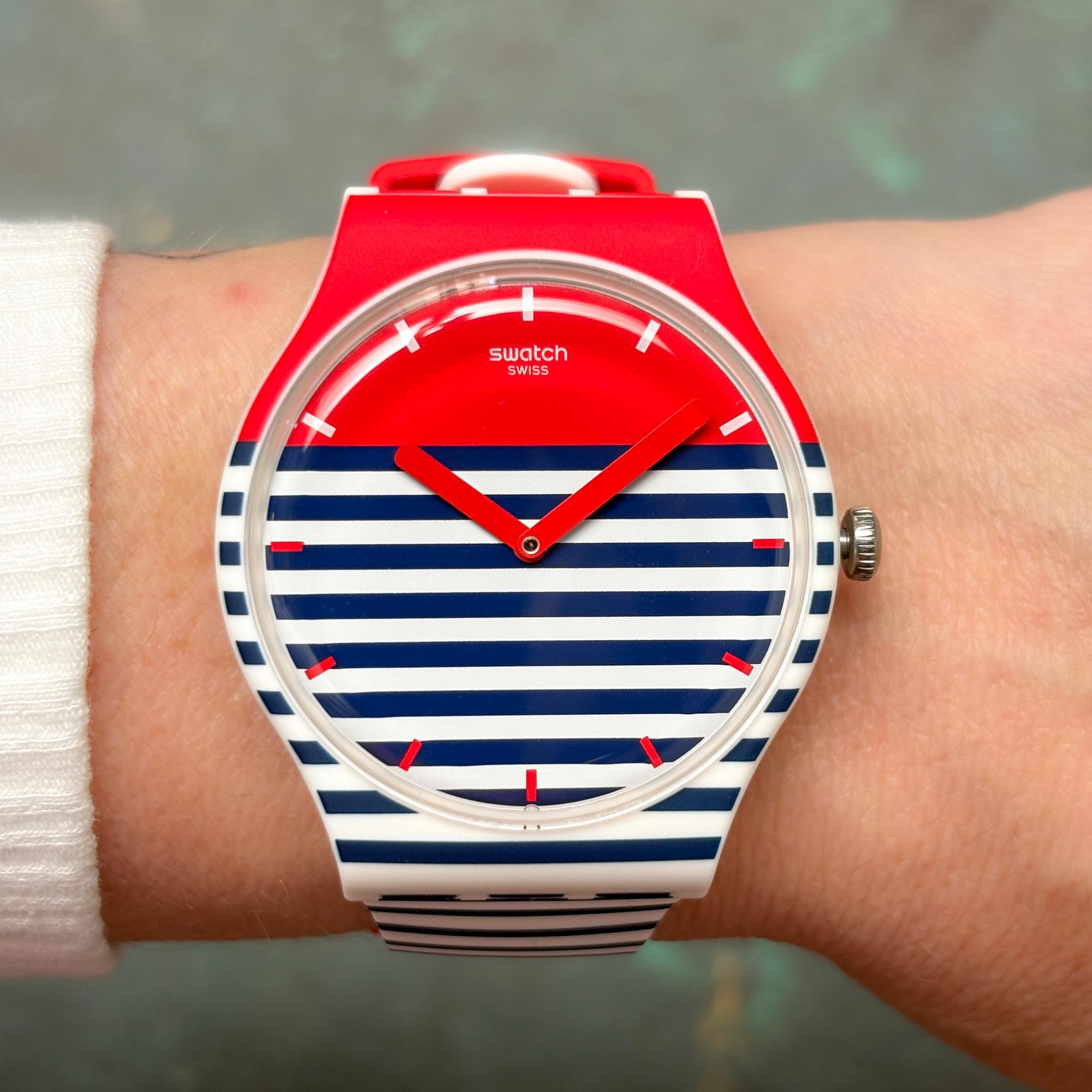 Swatch SUOW140 damski zegarek Originals pasek