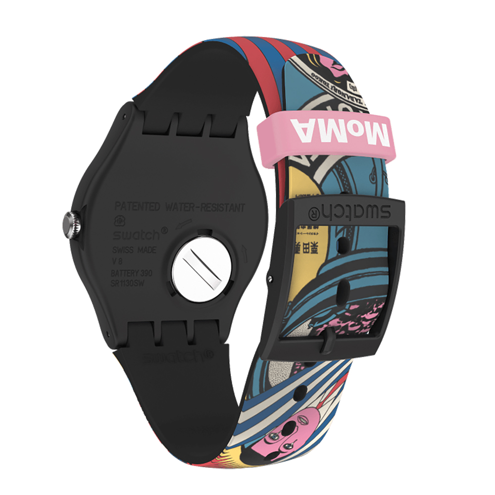 Swatch SUOZ334 męski zegarek Originals pasek - miniatura 3
