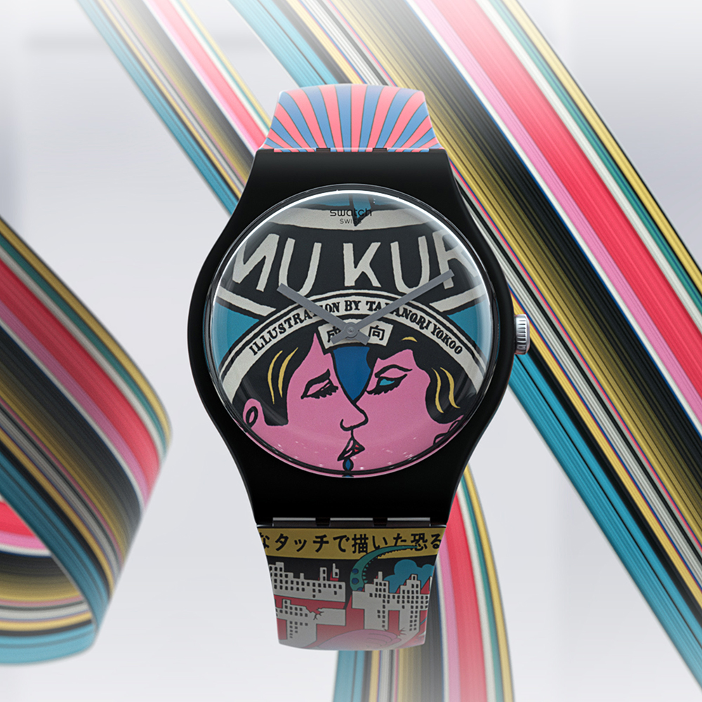 Swatch SUOZ334 zegarek klasyczny Originals - miniatura 6