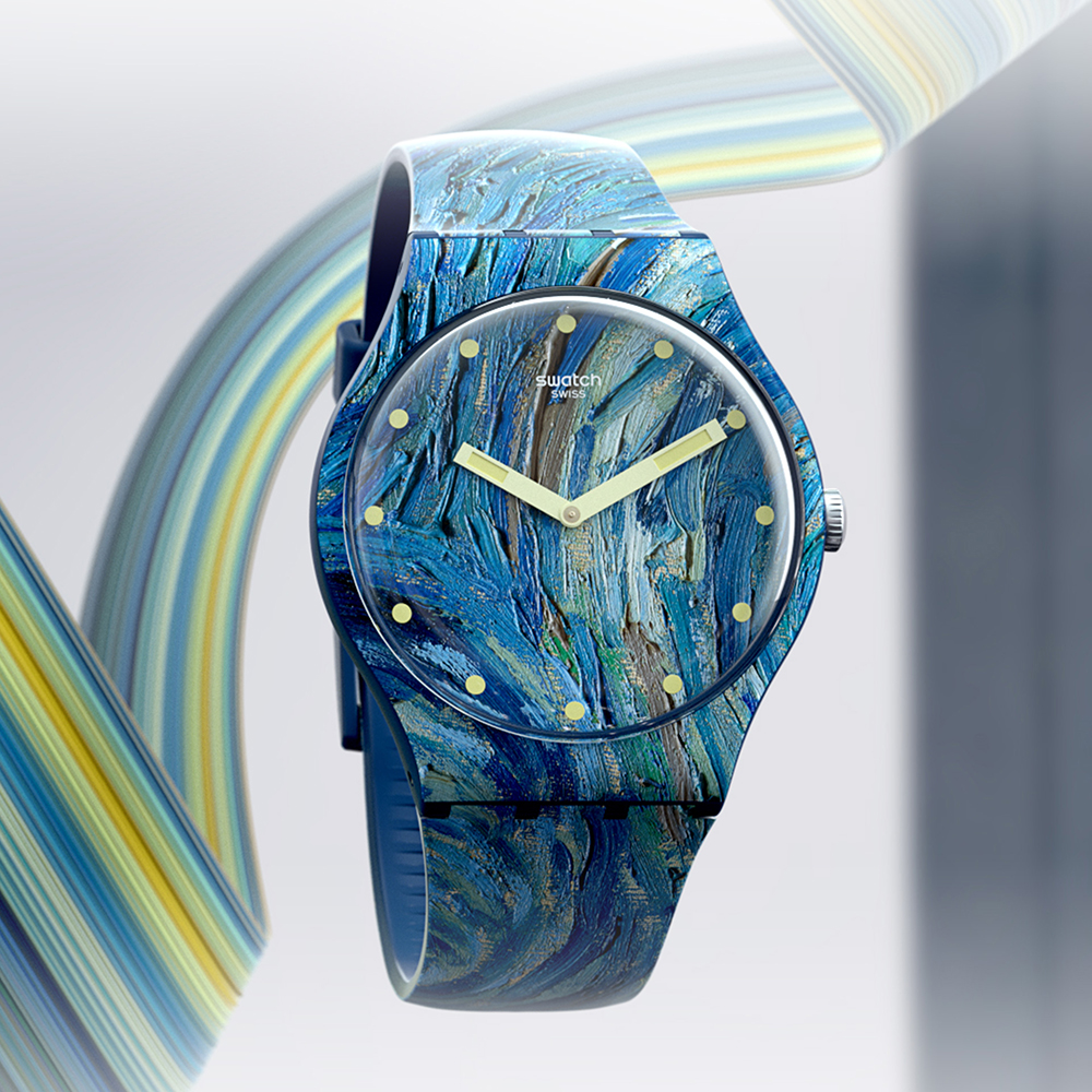 Swatch SUOZ335 Originals zegarek męski klasyczny akrylowe - miniatura 6