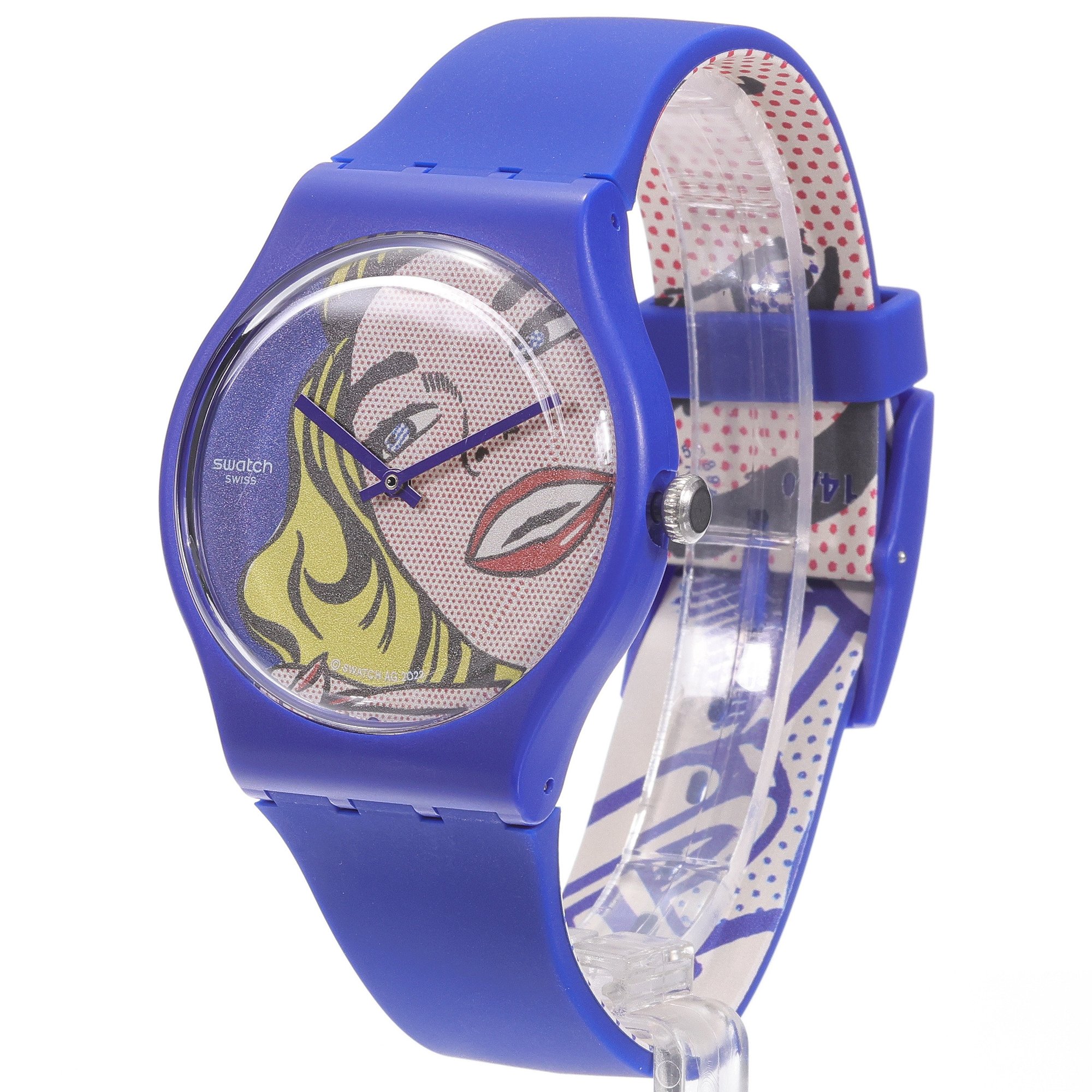 Swatch SUOZ352 zegarek męski klasyczny Originals pasek - miniatura 2
