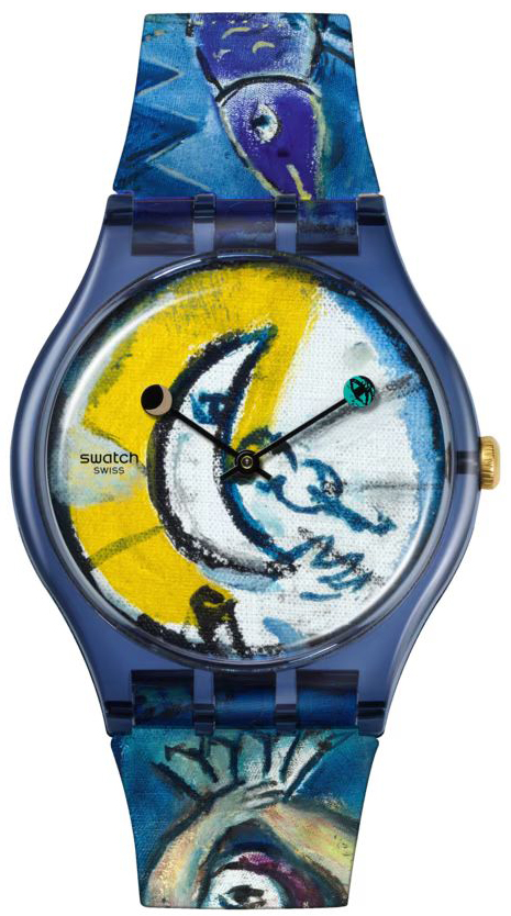 Swatch CHAGALLS BLUE CIRCUS SUOZ365