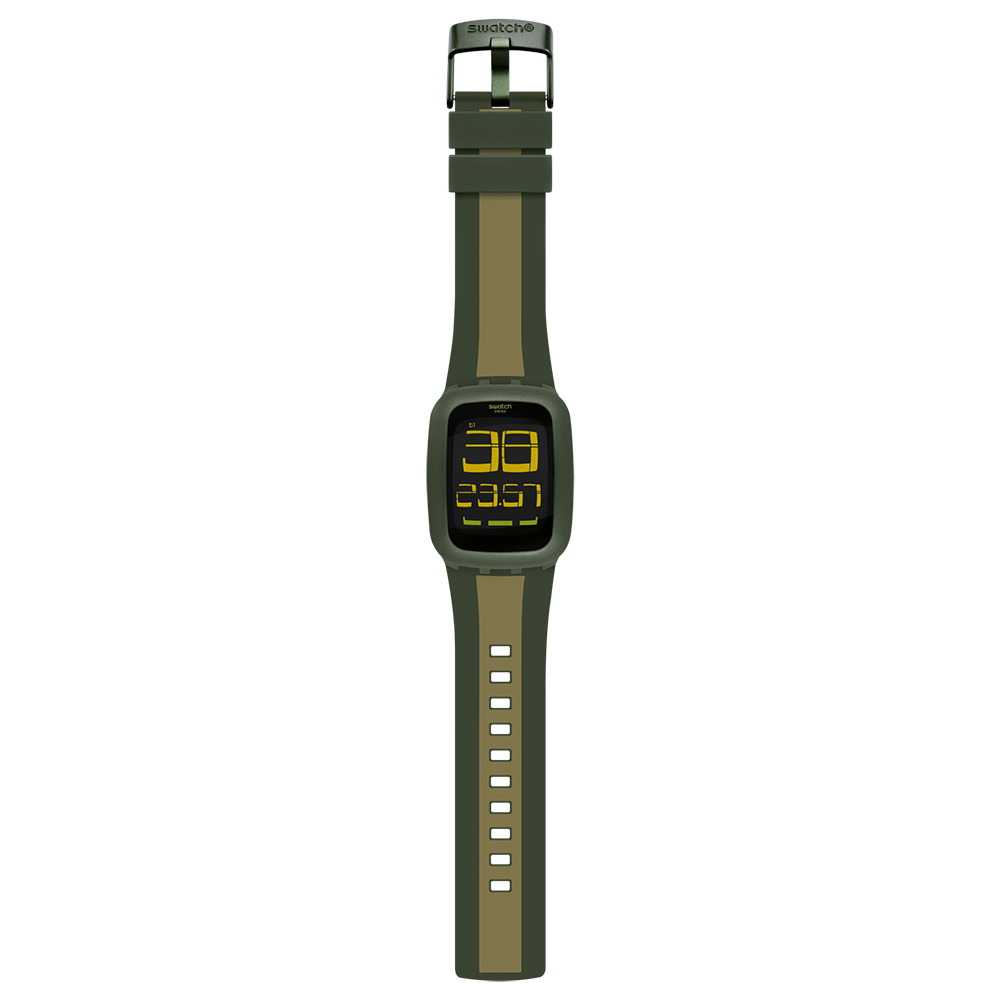 Swatch SURG101D OLIVE  LIGHT GREEN zegarek sportowy Touch - miniatura 2