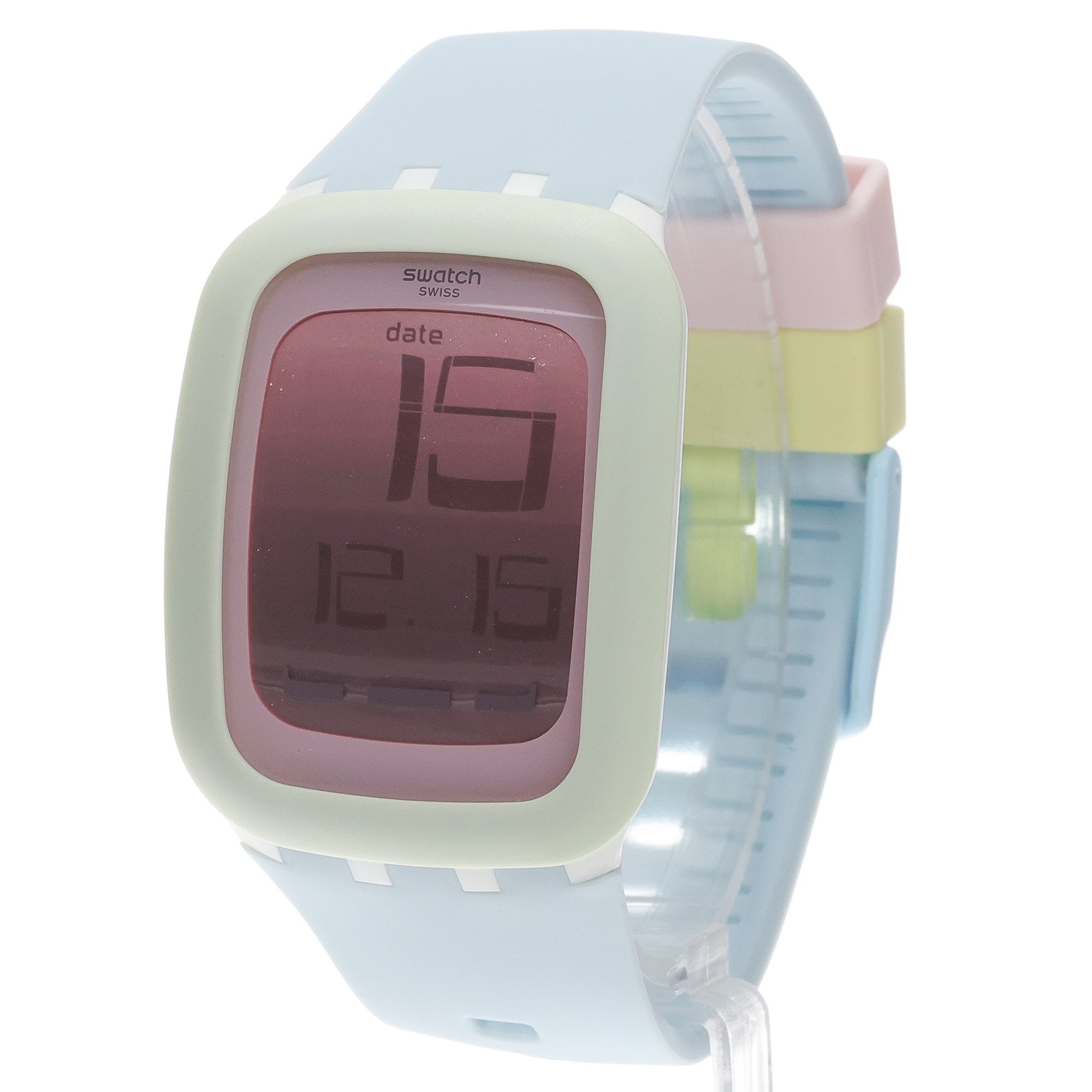 Swatch SURW114 zegarek zielony sportowy Touch pasek - miniatura 2