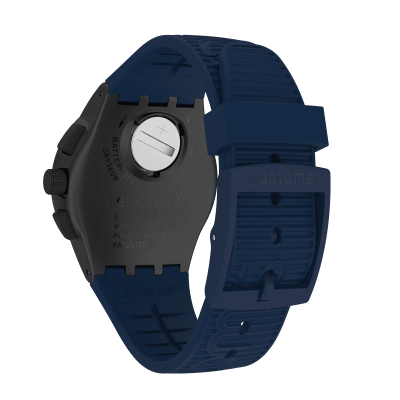 Swatch SUSB418 X-DISTRICT BLUE zegarek sportowy Originals - miniatura 4