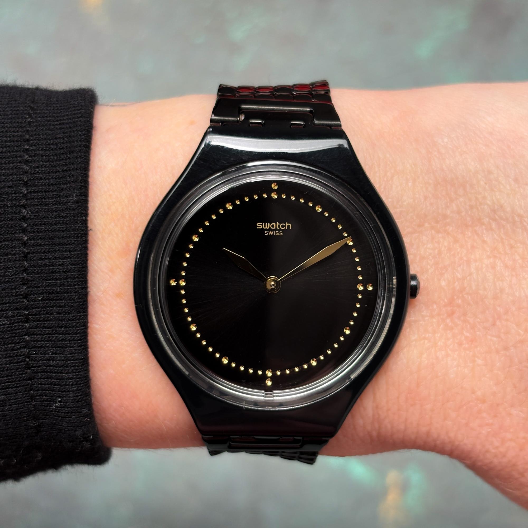 Swatch SVOB103GA damski zegarek Skin bransoleta