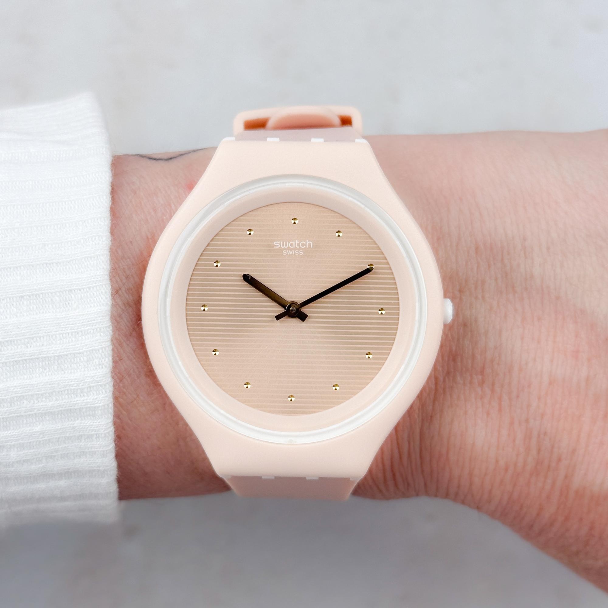 Swatch SVUT100 Skin Skinskin zegarek damski fashion-modowy akrylowe