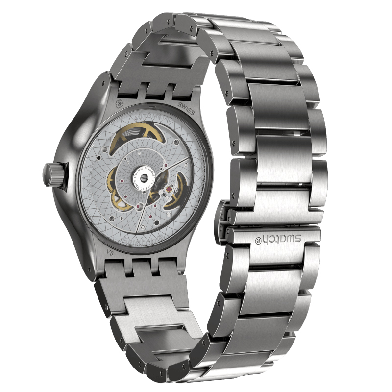 Swatch SY23S406G zegarek męski Sistem 51 - miniatura 4