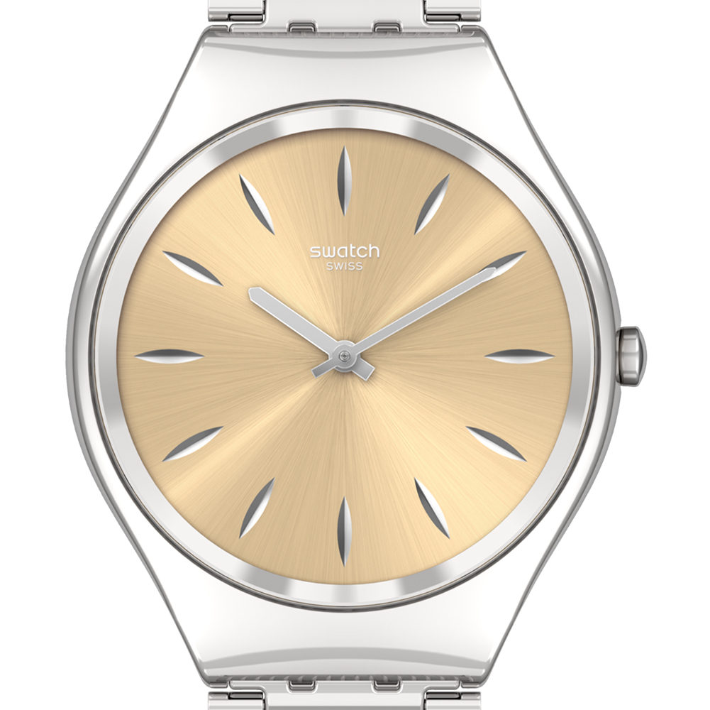 Swatch SYXS133M zegarek niebieski klasyczny Skin pasek - miniatura 2