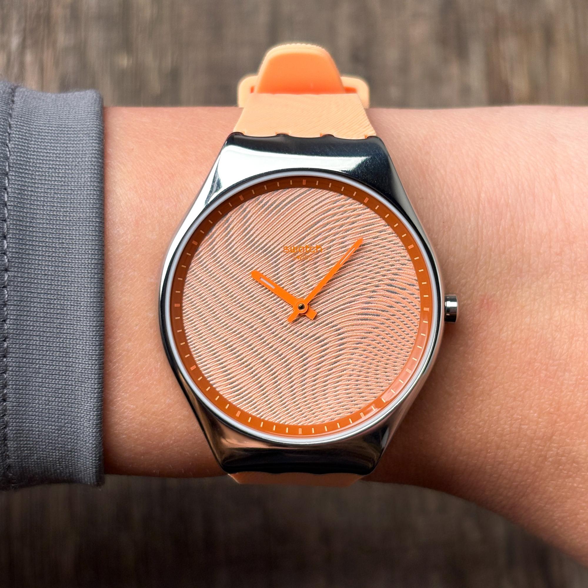 Swatch SYXS166 zegarek męski klasyczny Skin pasek