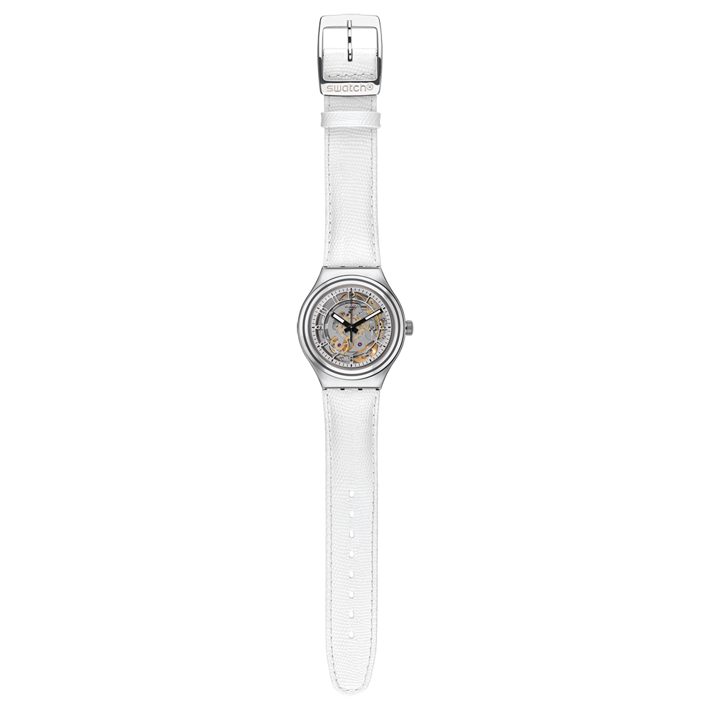 Swatch YAS112C Uncle Charly Leather zegarek fashion/modowy Irony - miniatura 2
