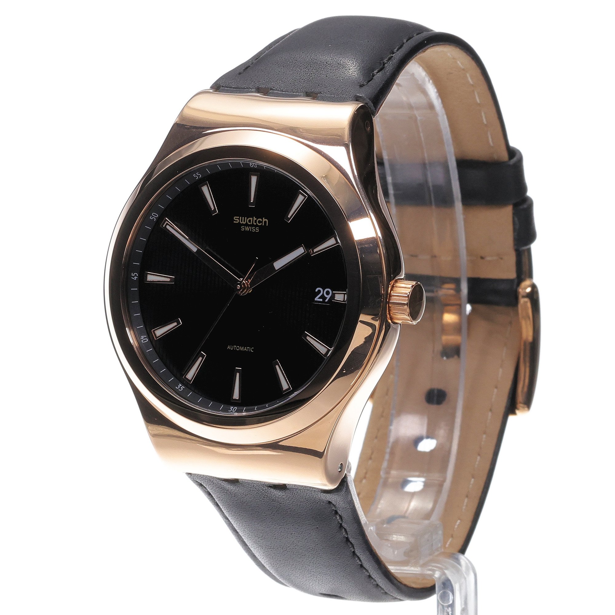 Swatch YIG400 Originals SISTEM ROSEE zegarek męski fashion-modowy akrylowe - miniatura 2