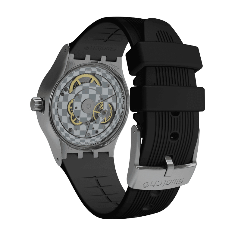 Swatch YIS403 męski zegarek Sistem 51 pasek - miniatura 4