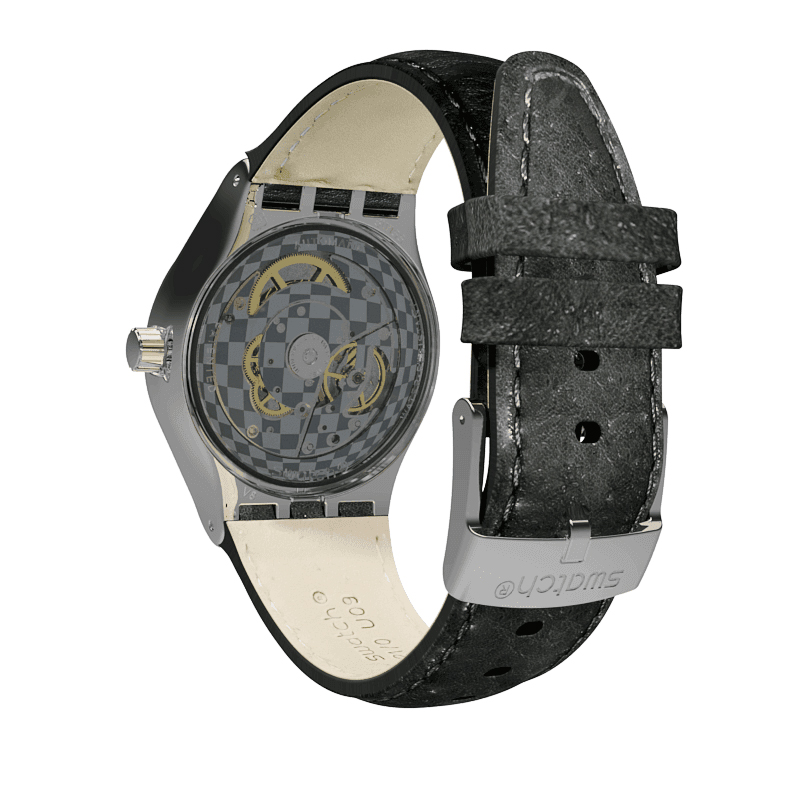 Swatch YIS408 męski zegarek Sistem 51 pasek - miniatura 4