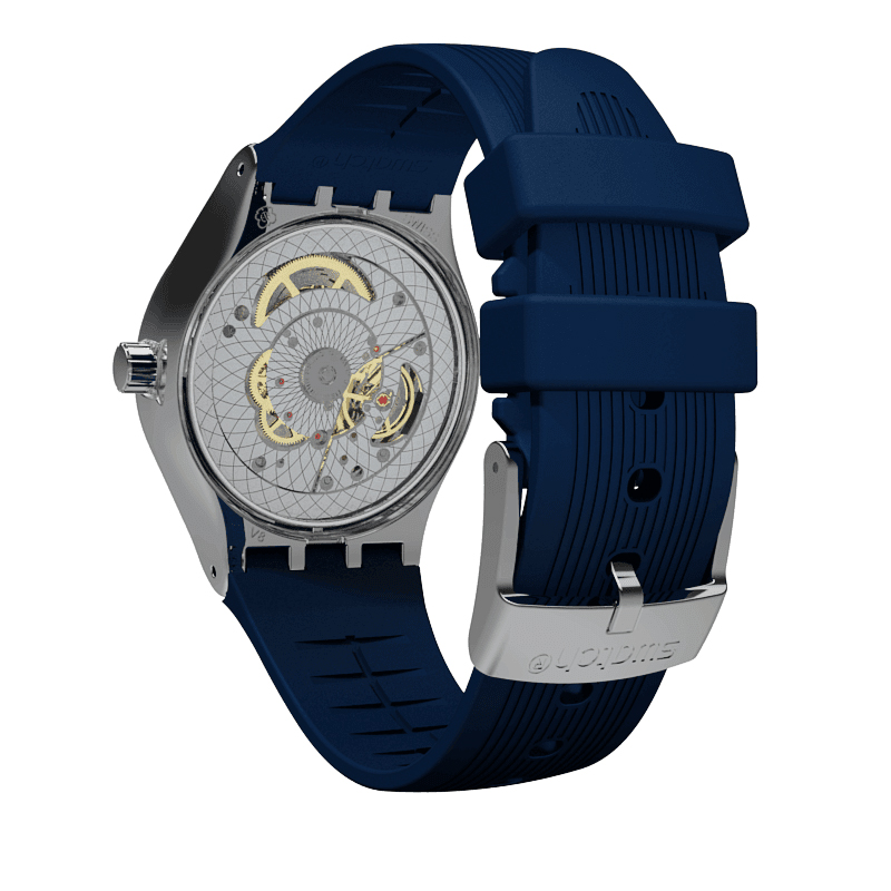Swatch YIS409 męski zegarek Originals Sistem 51 pasek - miniatura 4