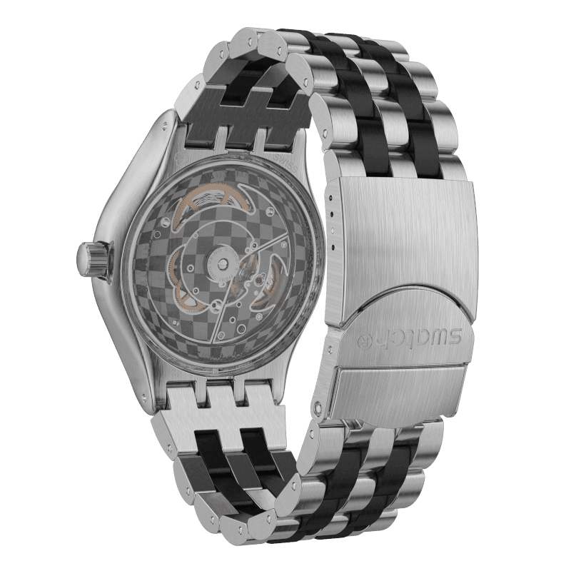 Swatch YIS424G SISTEM SILVERLINE zegarek fashion/modowy Sistem 51 - miniatura 3