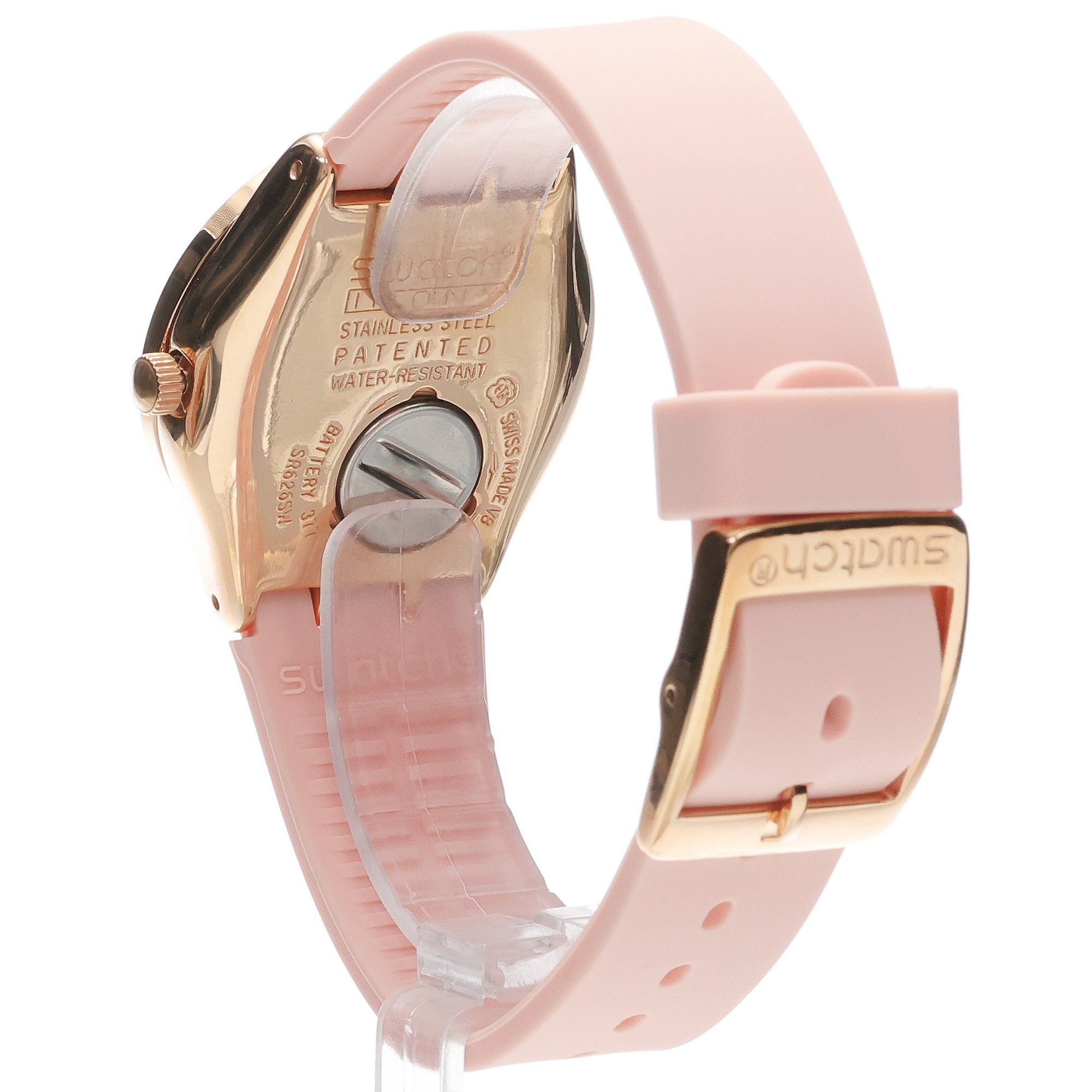 Swatch YLG140 Irony PINK CONFUSION zegarek damski klasyczny akrylowe - miniatura 4