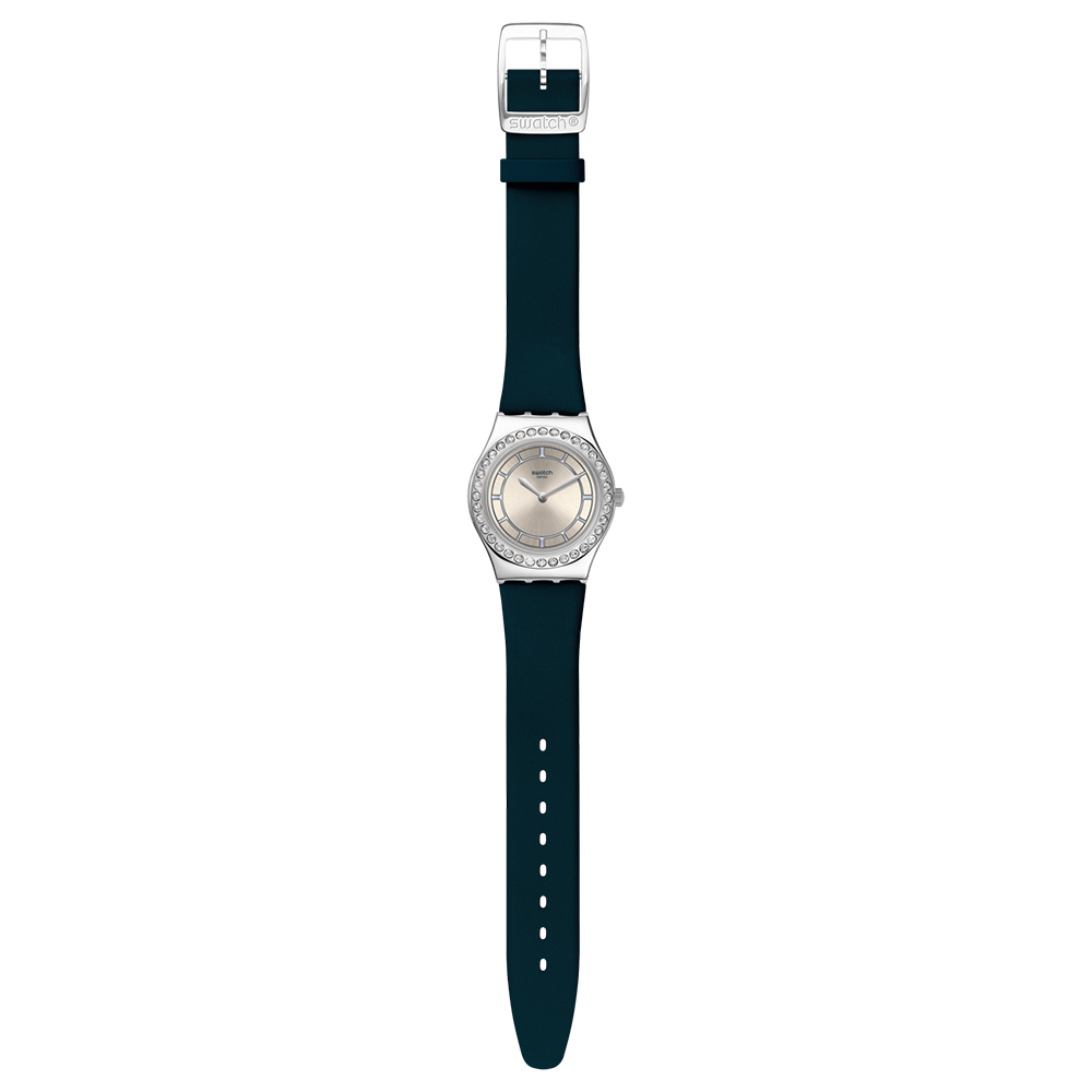 Swatch YLS211 BLUECHIC zegarek klasyczny Irony - miniatura 2