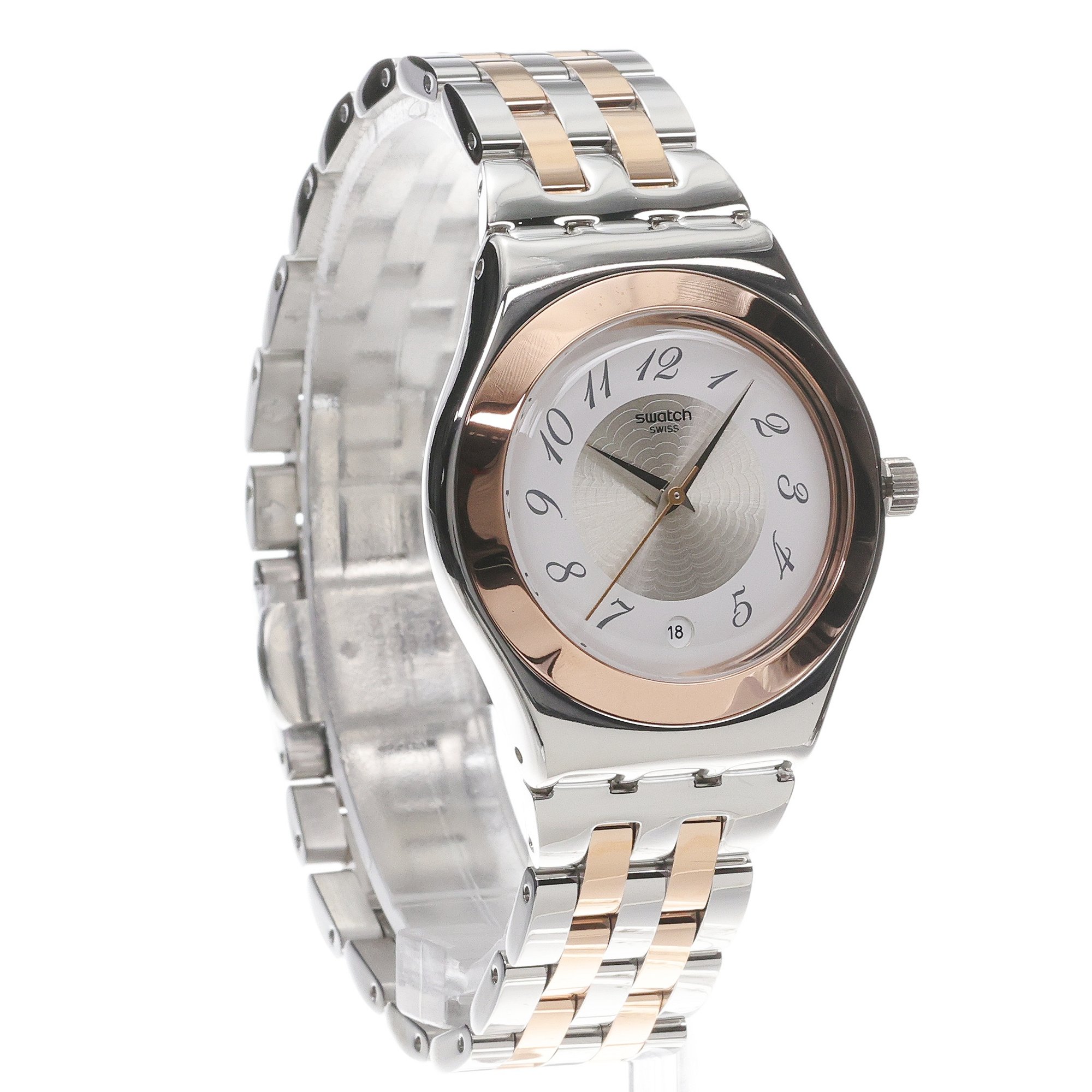 Swatch YLS454GC damski zegarek Irony bransoleta