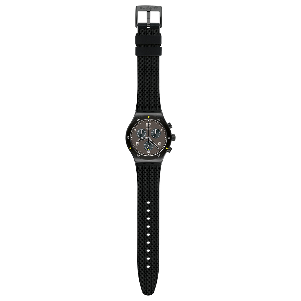Swatch YVB406 DARKBARK zegarek sportowy Irony Chrono - miniatura 2