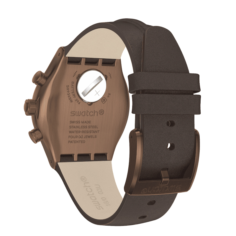 Swatch YVC100 BACK TO COPPER zegarek sportowy Irony Chrono - miniatura 8