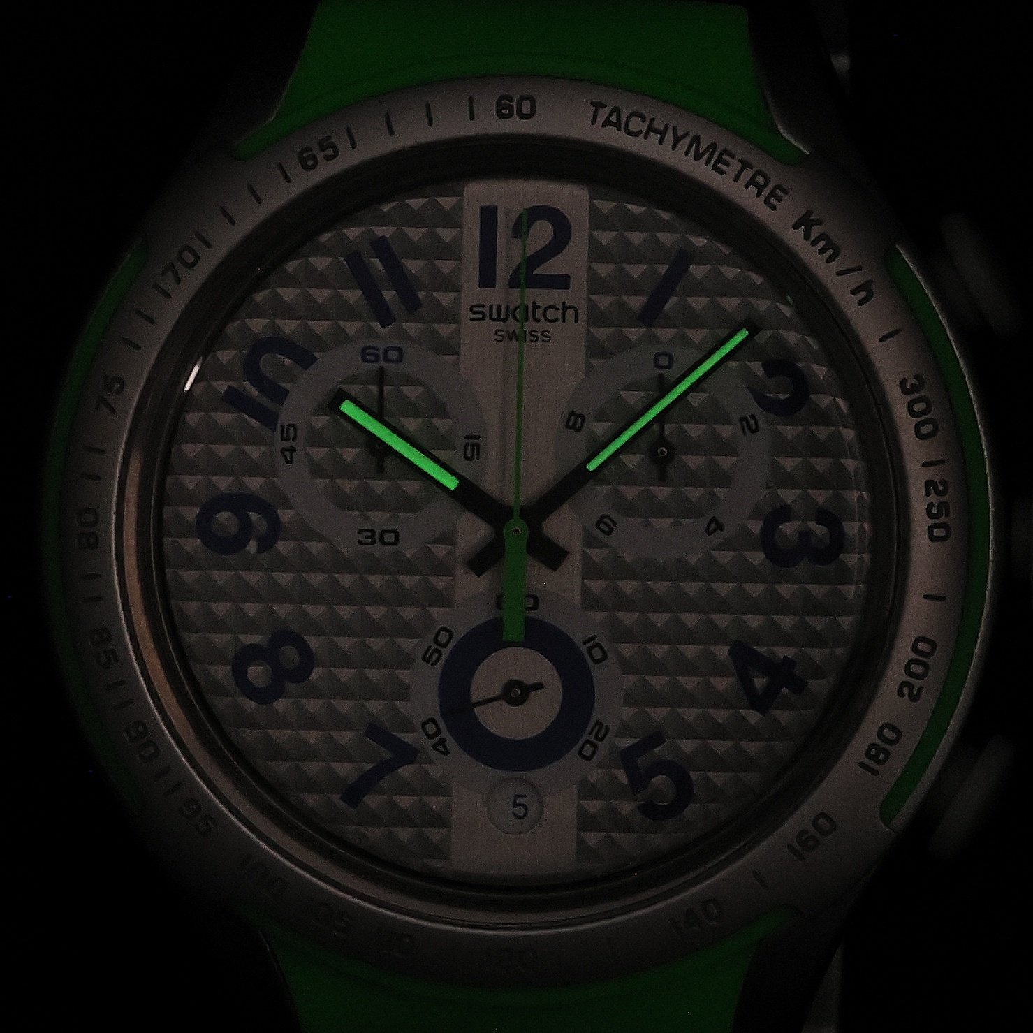 Swatch YYS4012AG zegarek srebrny klasyczny Irony bransoleta - miniatura 5