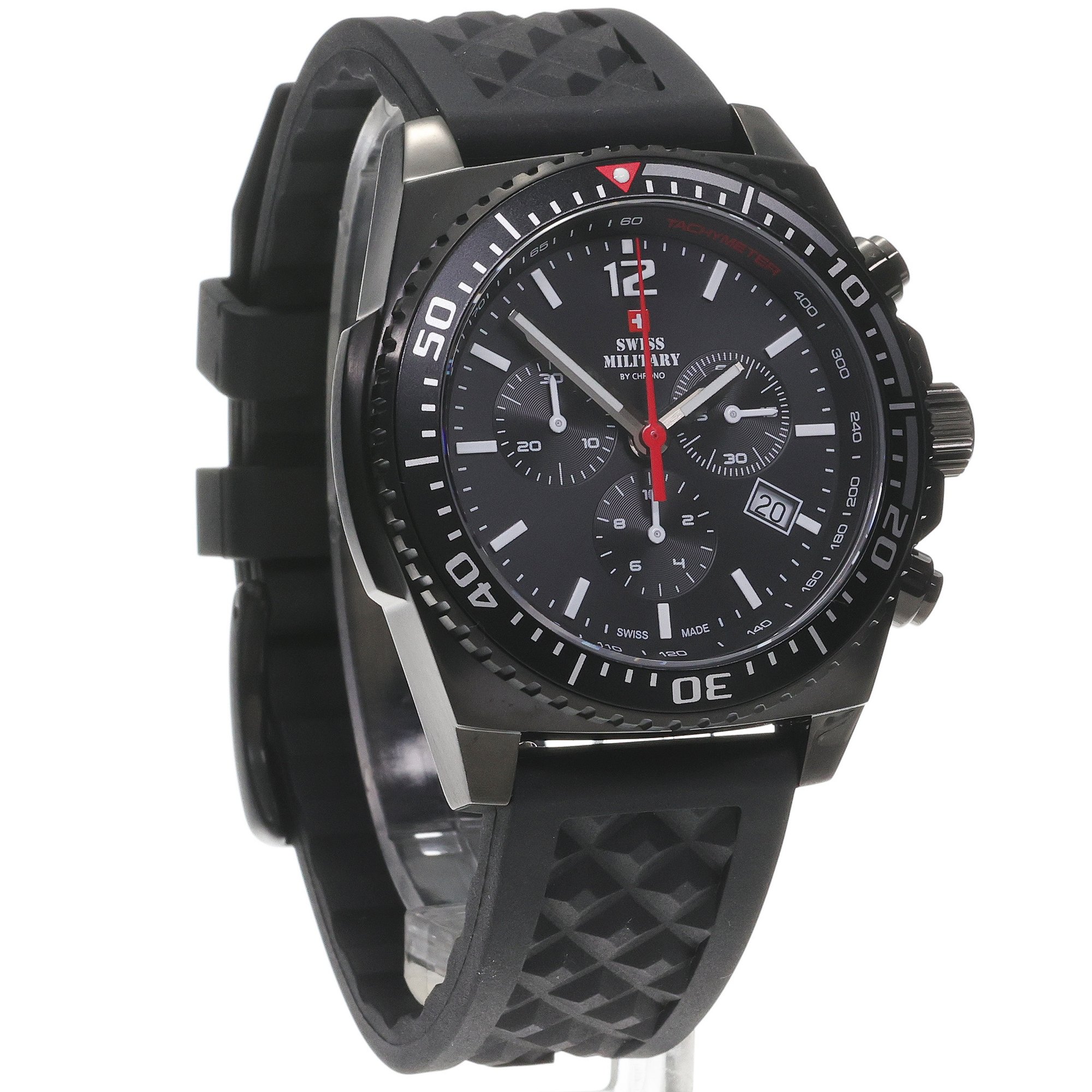Swiss Military by Chrono SM3409305 Swiss Military Sports Chronograph zegarek sportowy Męskie - miniatura 3