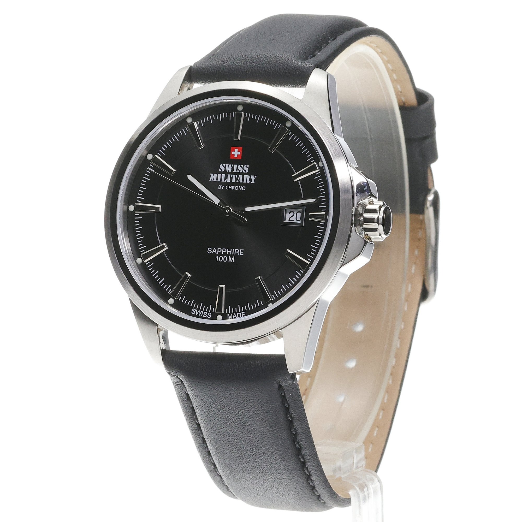 Swiss Military by Chrono SM3410408 Swiss Military Classic Steel zegarek klasyczny Męskie - miniatura 2